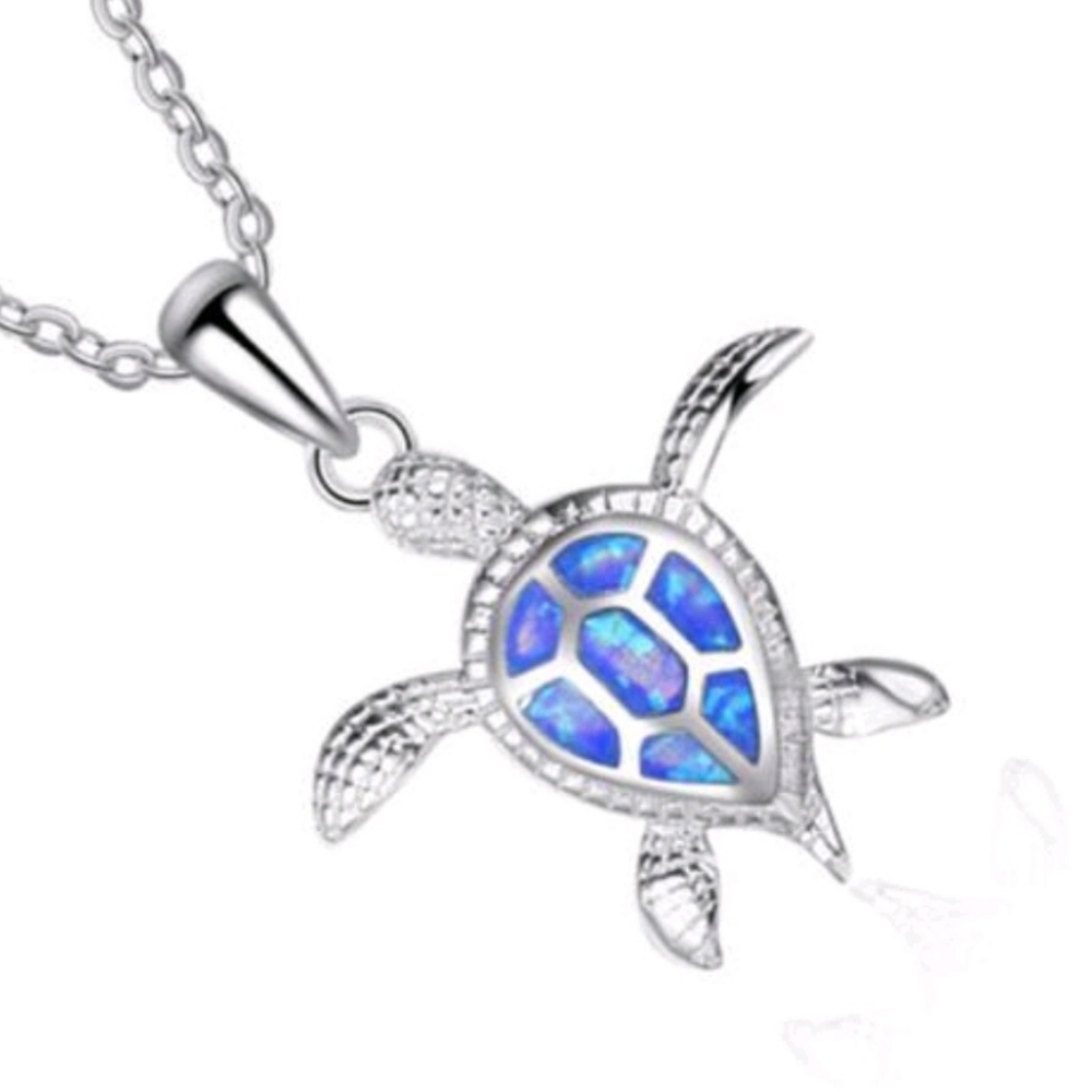 NEW SEA TURTLE  PENDANT NECKLACE
